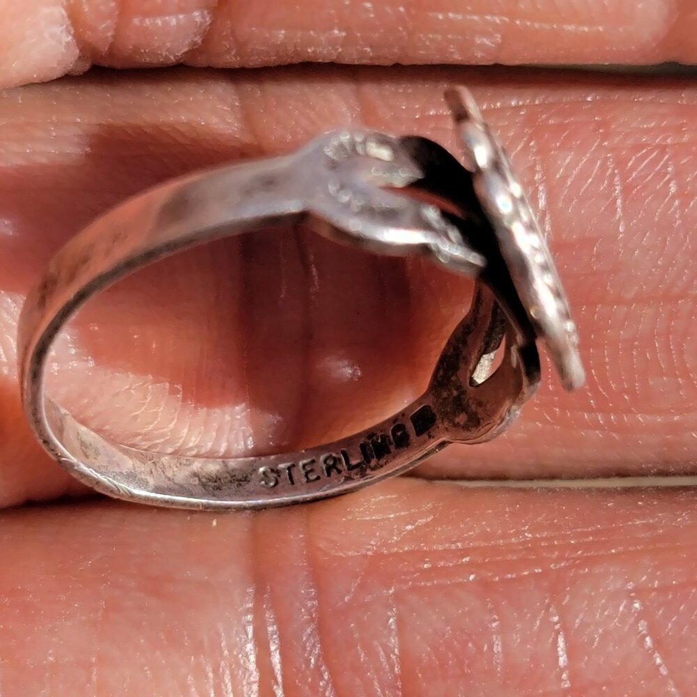 Vintage Solid 925 Sterling Silver Native American… - image 5